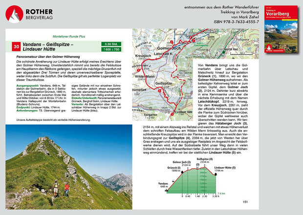 Rother - Trekking in Vorarlberg