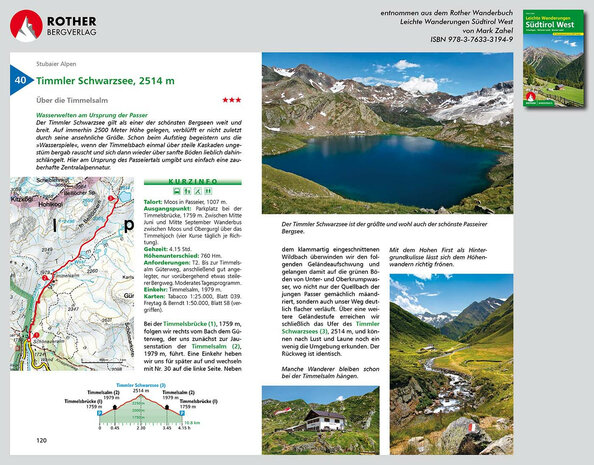 Rother - Leichte Wanderungen Südtirol West wandelboek