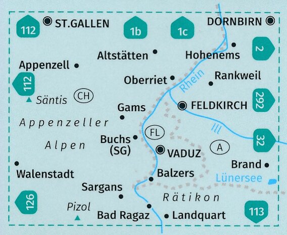 Kompass - WK 21 Feldkirch - Vaduz