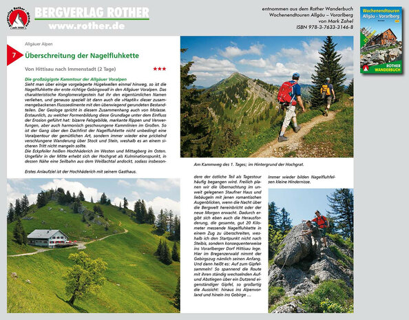 Rother - Wochenendtouren Allgäu-Vorarlberg wandelboek