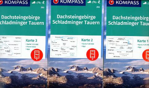 Kompass - WK 293 Dachsteingebirge - Schladminger Tauern