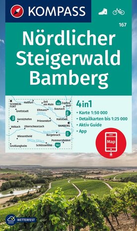 Kompass - WK 167 Nördlicher Steigerwald - Bamberg