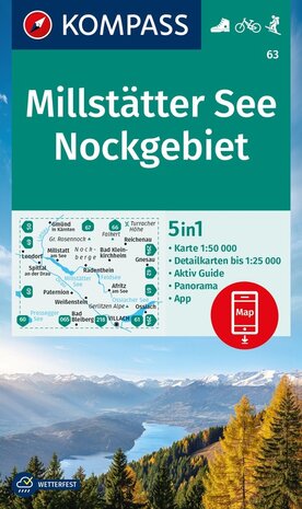 Kompass - WK 63 Millstätter See - Nockgebiet