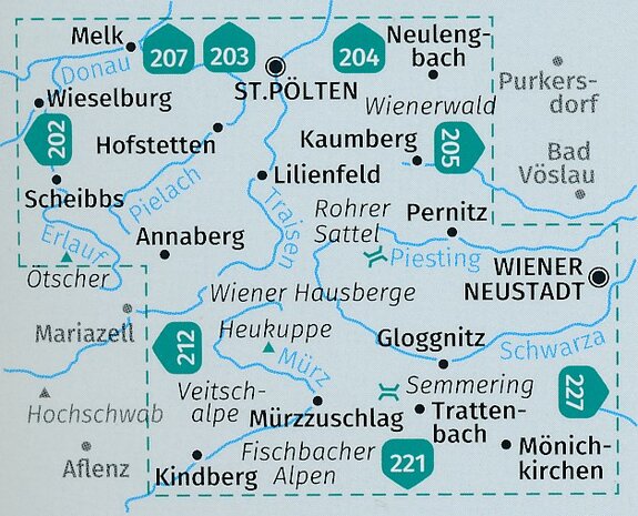 Kompass - WK 210 Wiener Hausberge