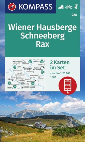 Kompass - WK 228 Wiener Hausberge - Schneeberg - Rax