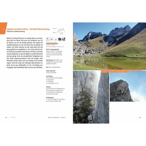 Topo Verlag - Alpine Klettertouren Band 1