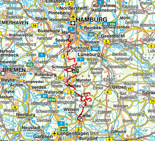 Rother - Heidschnuckenweg wandelgids