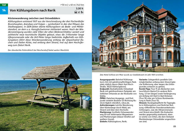 Rother - Ostseeküste Mecklenburg-Vorpommern wandelgids