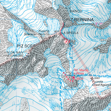 Tabacco - 085 Bernina Val Malenco - Sondrio