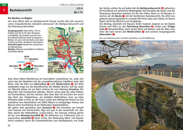 Rother - Elbsandsteingebirge wandelgids