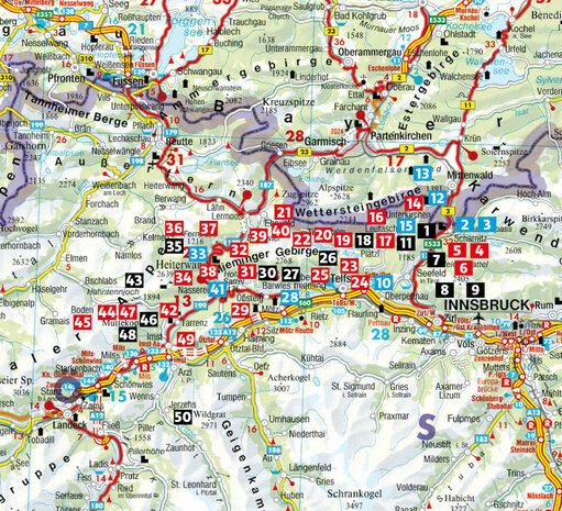 Rother - Seefeld - Leutasch wandelgids