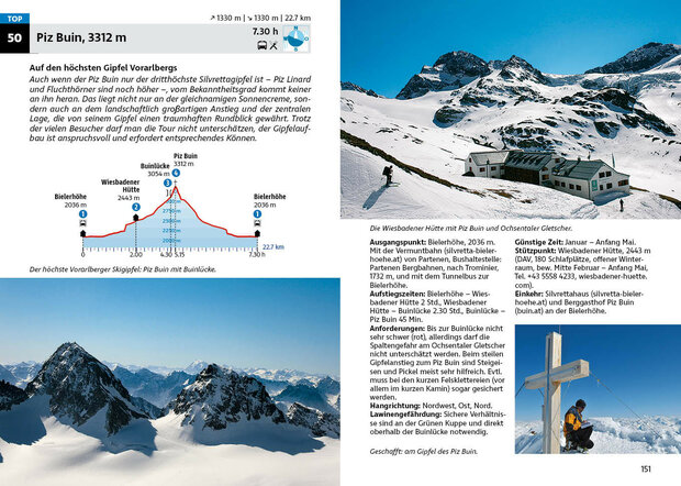 Rother - Skitourenführer Vorarlberg