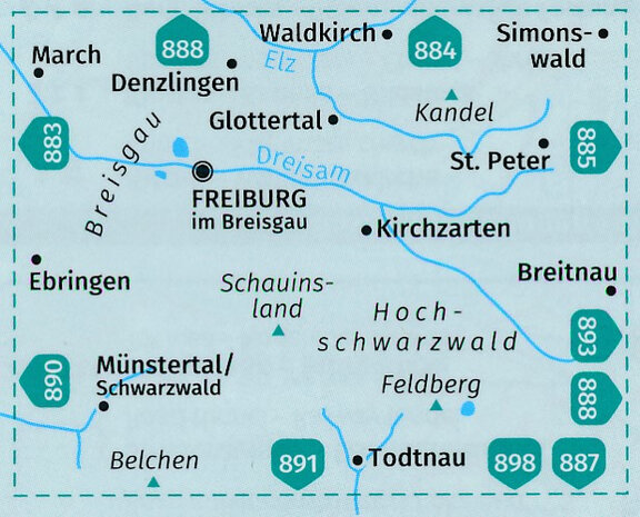 Kompass - WK 889 Freiburg und Umgebung