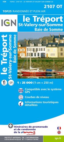 IGN - 2107OT Le Tréport - St-Valery-sur-Somme