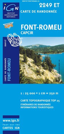 IGN - 2249ET Font-Romeu - Capcir