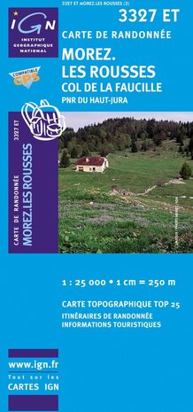 IGN - 3327ET Morez - Les Rousses