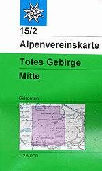 OeAV - Alpenvereinskarte 15/2 Totes Gebirge Mitte (Ski)