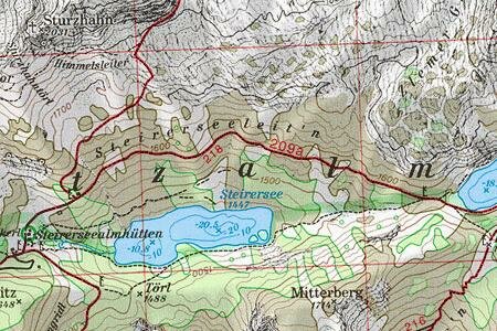 OeAV - Alpenvereinskarte 15/2 Totes Gebirge Mitte (Weg)