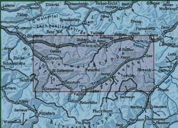 OeAV - Alpenvereinskarte 28 Verwallgruppe (Weg)