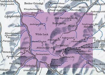 OeAV - Alpenvereinskarte 31/1 Stubaier Alpen, Hochstubai (Ski)