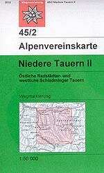 OeAV - Alpenvereinskarte 45/2 Niedere Tauern II (Weg)