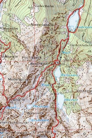 OeAV - Alpenvereinskarte 45/3 Niedere Tauern III (Weg)