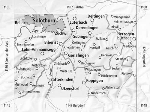 Swisstopo - 1127 Solothurn