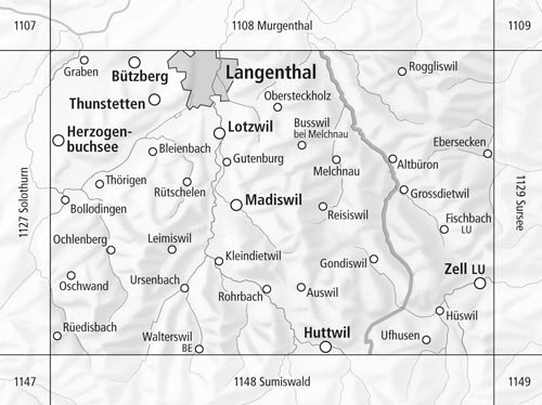 Swisstopo - 1128 Langenthal