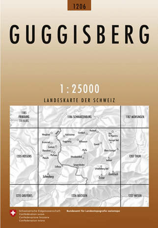 Swisstopo - 1206 Guggisberg