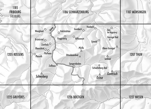 Swisstopo - 1206 Guggisberg