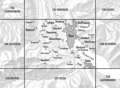 Swisstopo - 1207 Thun