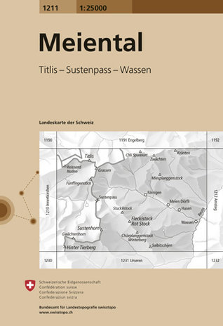 Swisstopo - 1211 Meiental