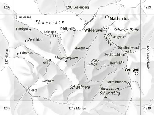 Swisstopo - 1228 Lauterbrunnen