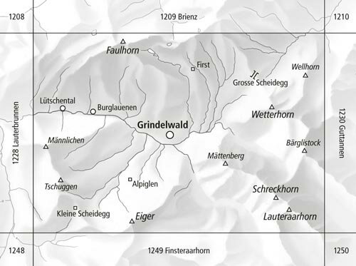 Swisstopo - 1229 Grindelwald