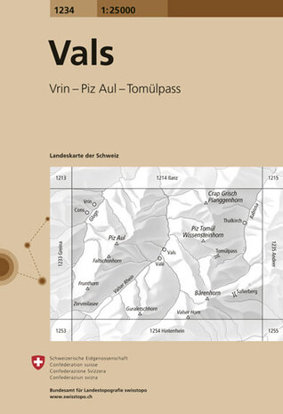 Swisstopo - 1234 Vals