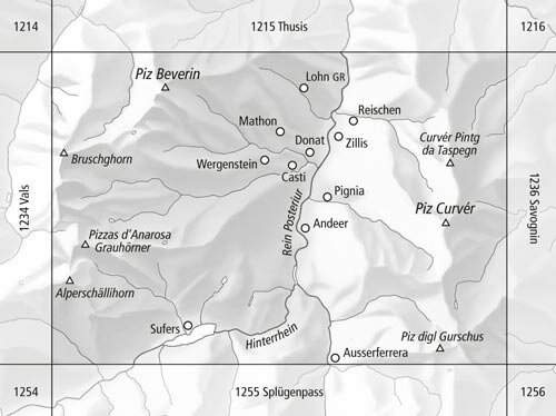 Swisstopo - 1235 Andeer