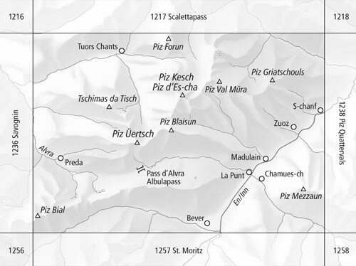 Swisstopo - 1237 Albulapass