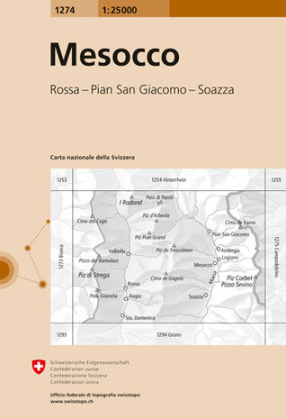 Swisstopo - 1274 Mesocco
