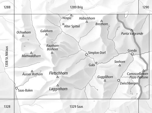 Swisstopo - 1309 Simplon