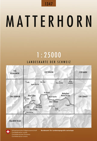 Swisstopo - 1347 Matterhorn