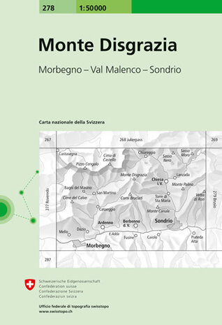 Swisstopo - 278 Monte Disgrazia