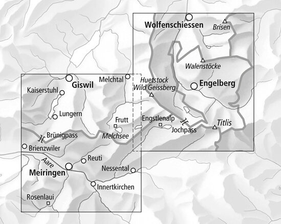 Swisstopo - 3307T Titlis