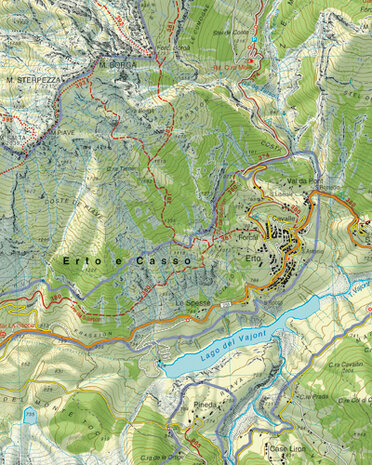 Tabacco - 021 Dolomiti Friulane e d'oltre Piave