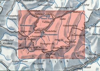 OeAV - Alpenvereinskarte 26 Silvrettagruppe (Weg)