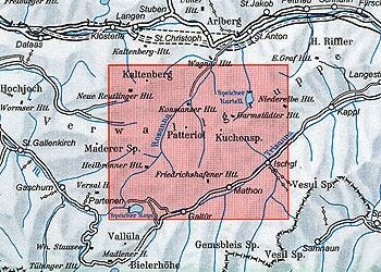 OeAV - Alpenvereinskarte 28/2 Verwallgruppe Mitte (Weg)