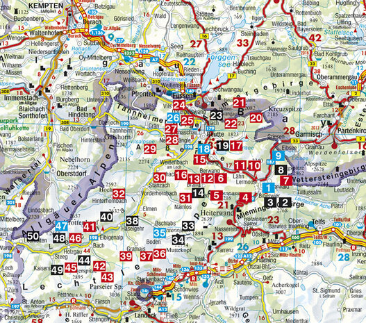 Rother - Außerfern - Lechtal wandelgids